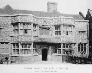 The Luftwaffe failed to destroy either the Castle or Cathedral, but the one great architectural loss was Bishops Hall Palace on Heigham Street that had been converted into the Dolphin Inn, but was totally destroyed on the second night’s raid.