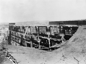 Caley's chocolate factory, War damage 1942.